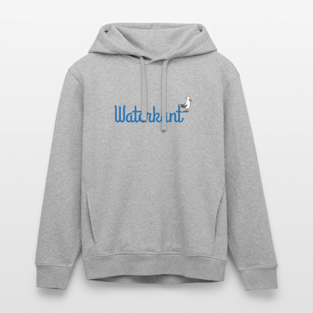 Unisex Bio-Hoodie - Waterkant - Grau meliert