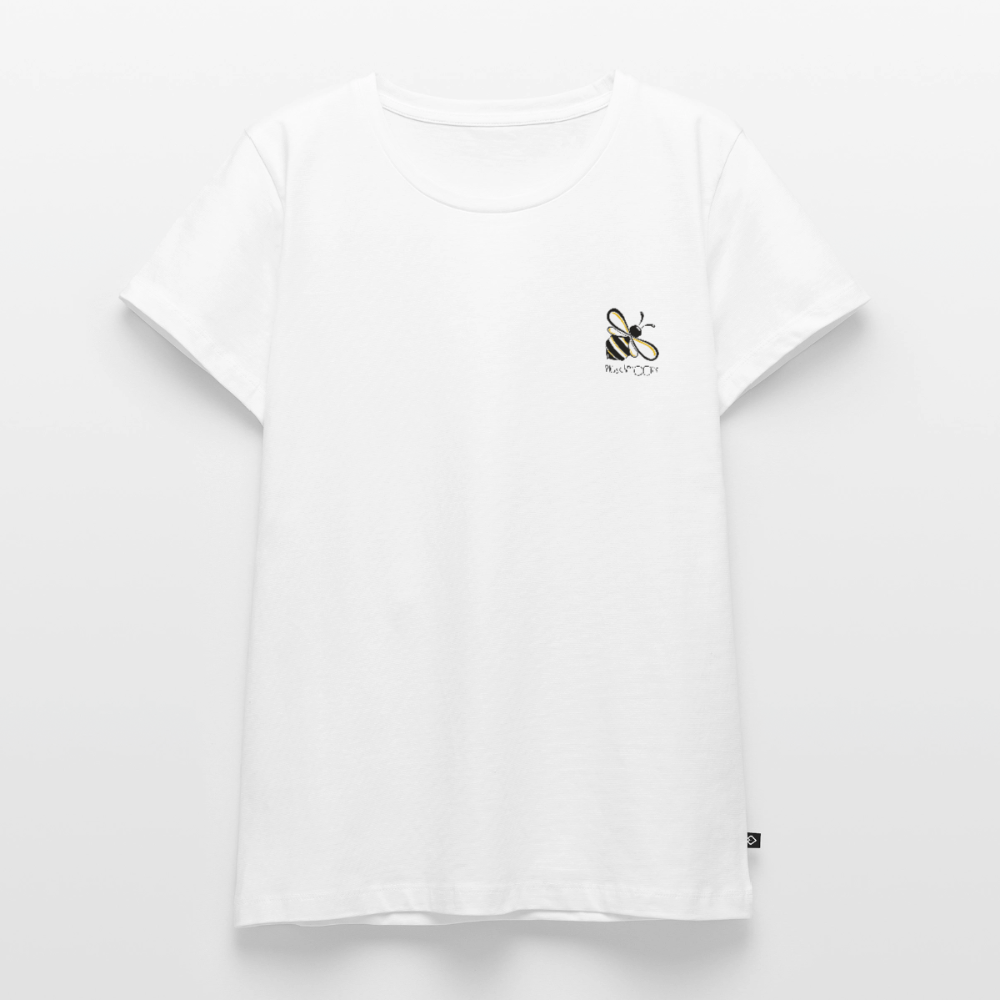 Damen Premium Bio T-Shirt - Plüschmoors - Weiß