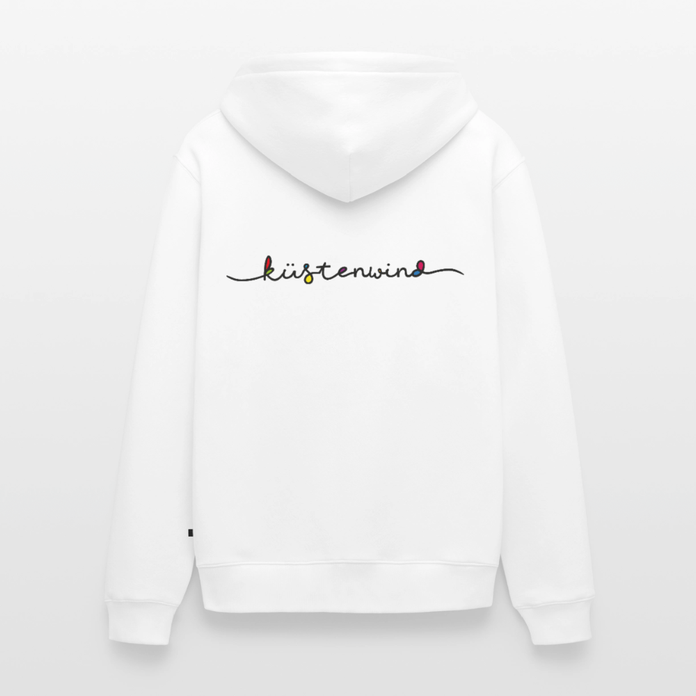 Küstenwind - Herren Premium Kapuzenjacke - Weiß