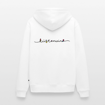Küstenwind - Herren Premium Kapuzenjacke - Weiß