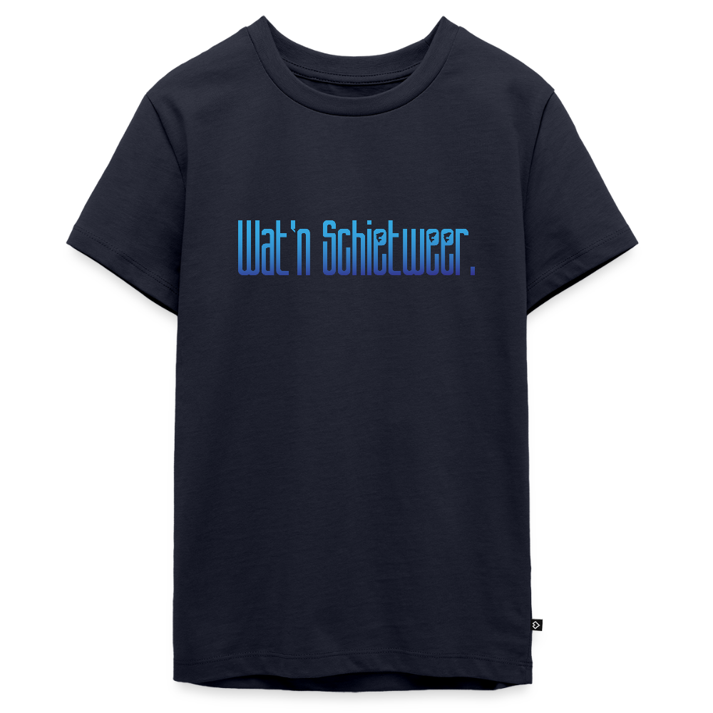 Teenager Premium T-Shirt - wat'n Schietweer - Navy