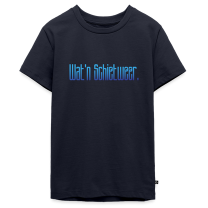 Teenager Premium T-Shirt - wat'n Schietweer - Navy