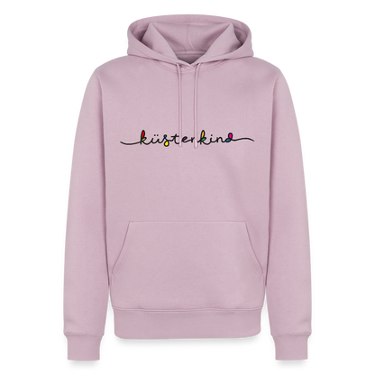 Herren Premium Hoodie - Küstenkind - Altrosa