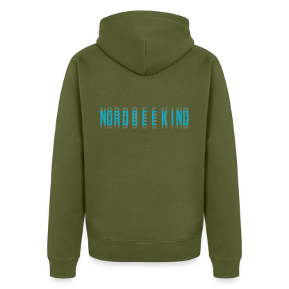 Nordseekind Herren Premium Kapuzenjacke - Khaki