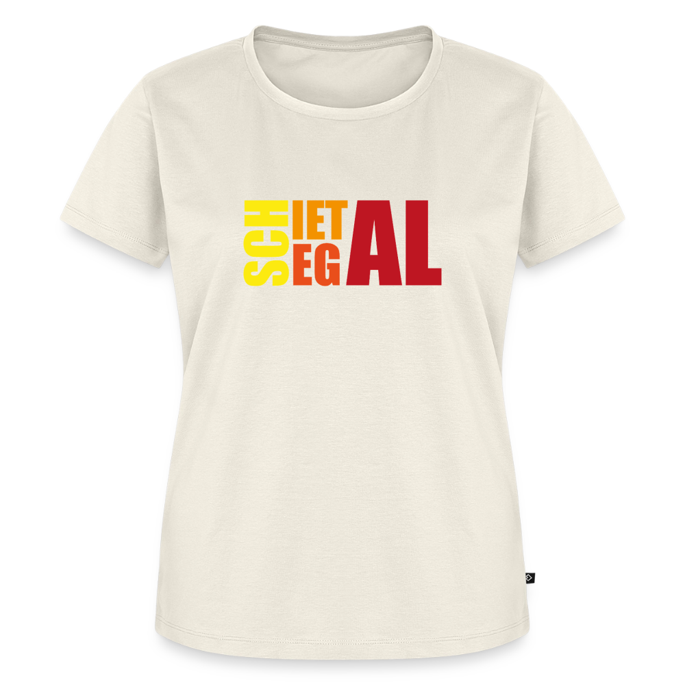 Damen Premium Bio T-Shirt - Schietegal - Naturweiß