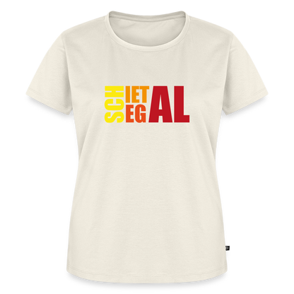 Damen Premium Bio T-Shirt - Schietegal - Naturweiß