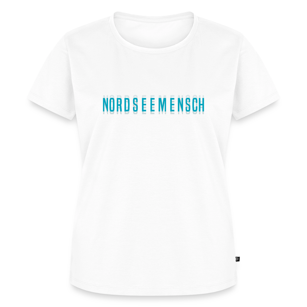 Nordseemensch - Damen Premium T-Shirt - Weiß