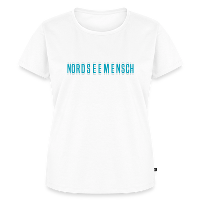Nordseemensch - Damen Premium T-Shirt - Weiß