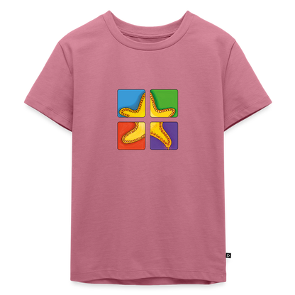 Kinder Premium T-Shirt - Seestern - Mauve