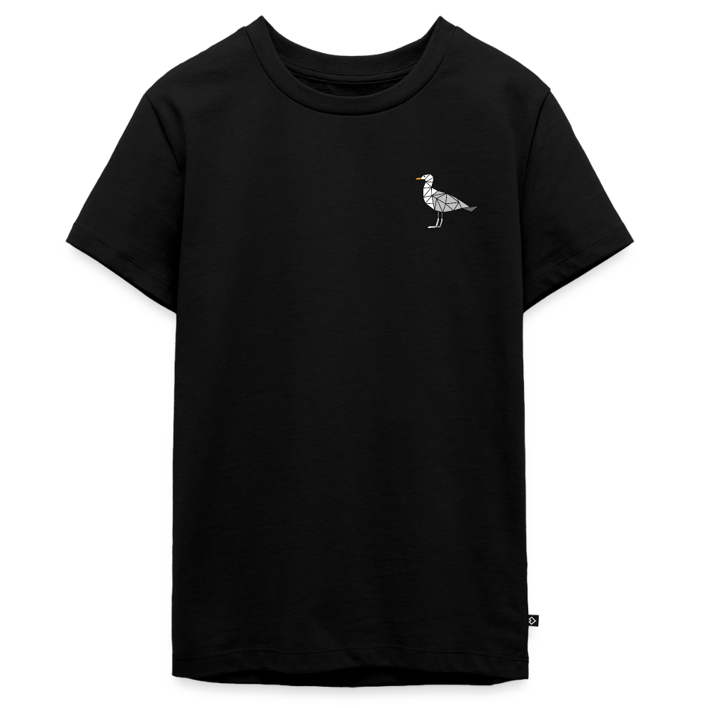 Möwe - Teenager Premium T-Shirt - Schwarz