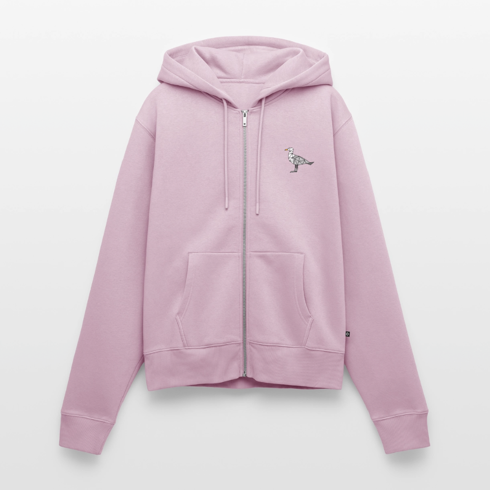 Möwe - Damen Premium Kapuzenjacke - Altrosa