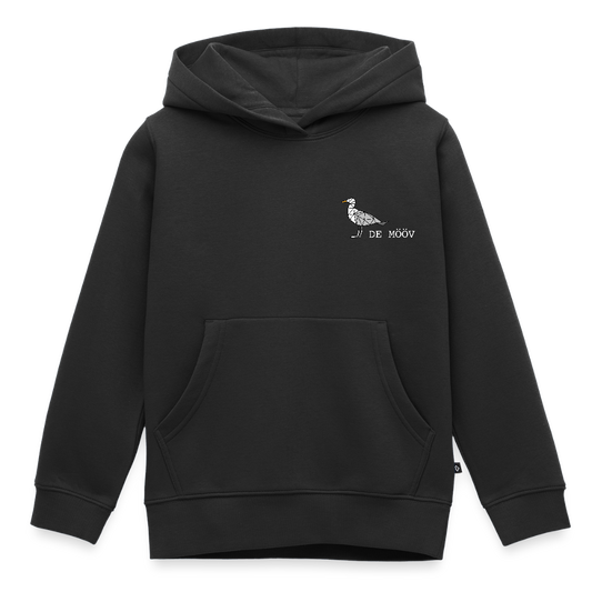 Kinder Premium Hoodie - de Mööv (weiss) - Schwarz