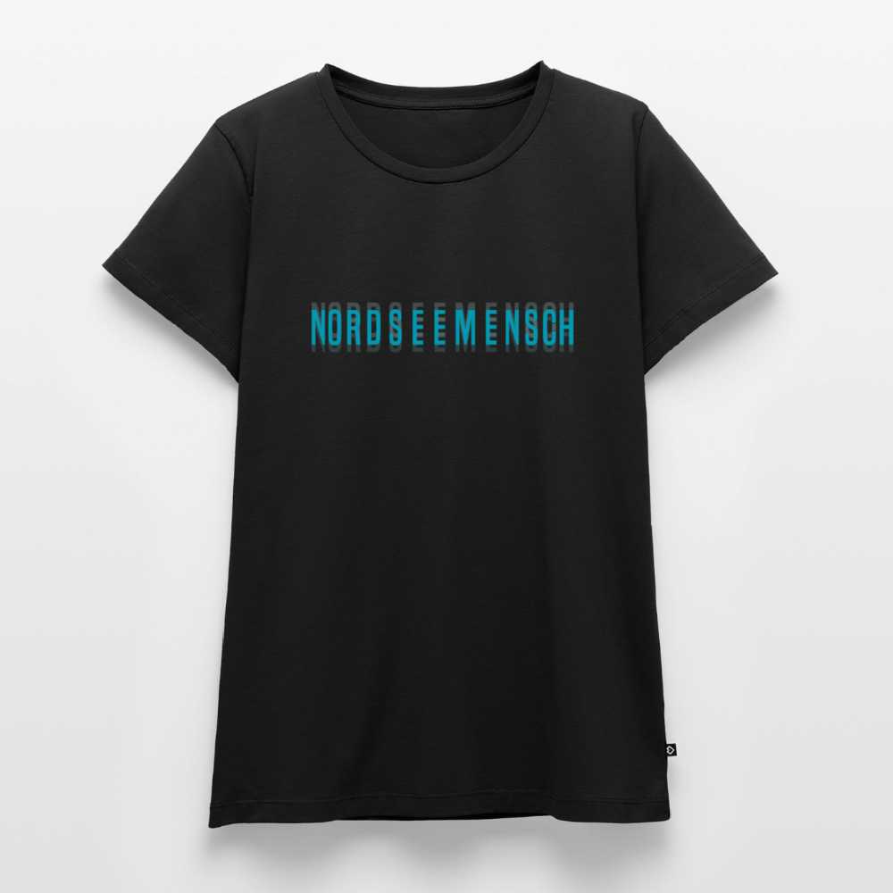 Nordseemensch - Damen Premium T-Shirt - Schwarz