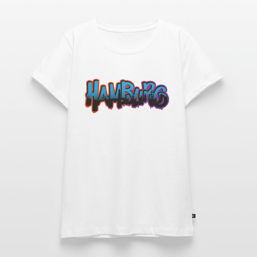 Damen Premium Bio T-Shirt - Hamburg - Weiß