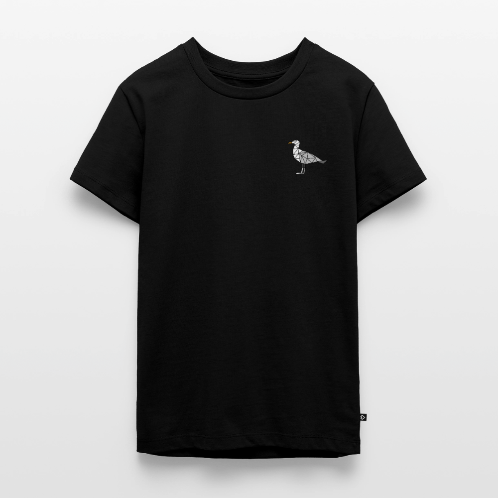 Möwe - Teenager Premium T-Shirt - Schwarz