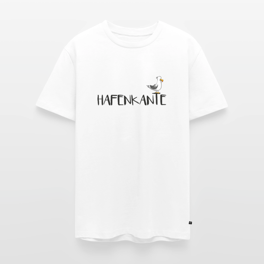 Hafenkante - Herren Premium Bio T-Shirt - Weiß