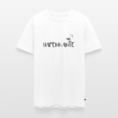 Hafenkante - Herren Premium Bio T-Shirt - Weiß
