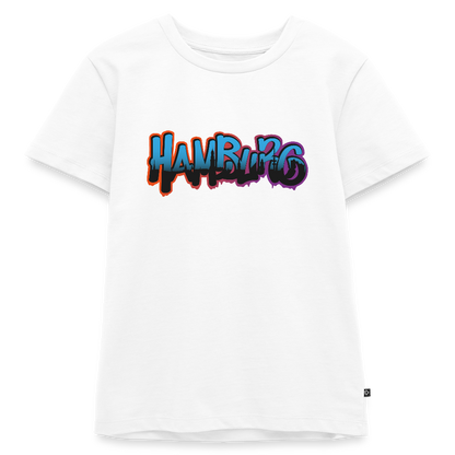Kinder Premium T-Shirt - Hamburg - Weiß