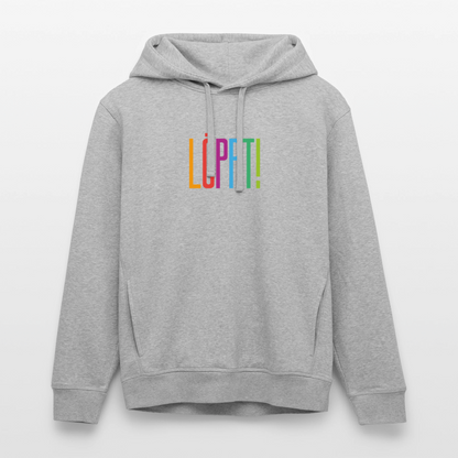 Unisex Bio-Hoodie - Löppt! - Grau meliert