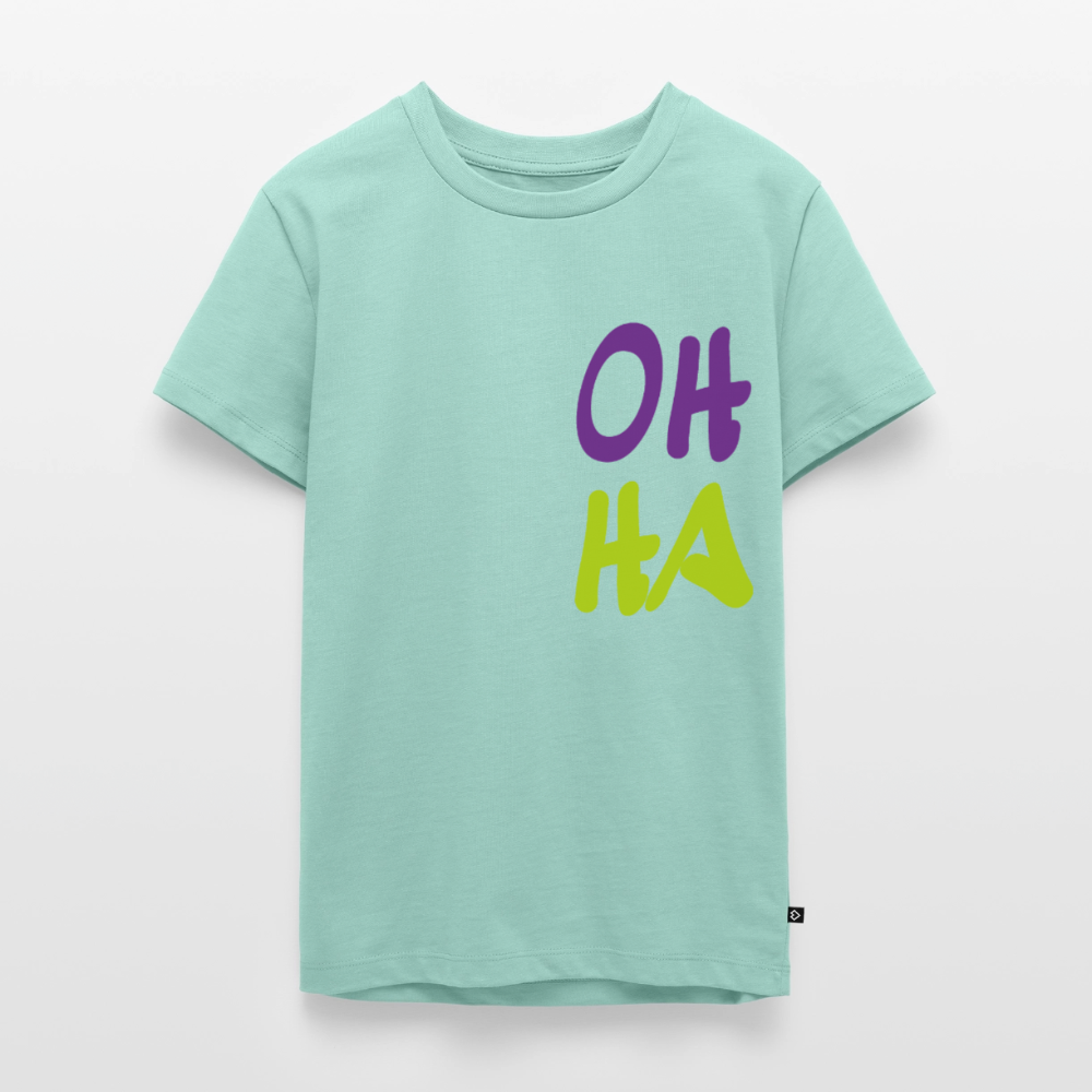 Teenager Premium T-Shirt "Oh ha" - Mint 
