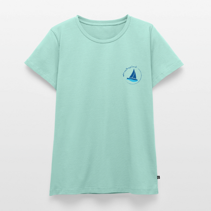 Damen Premium Bio T-Shirt - Küstenglück - Mint 