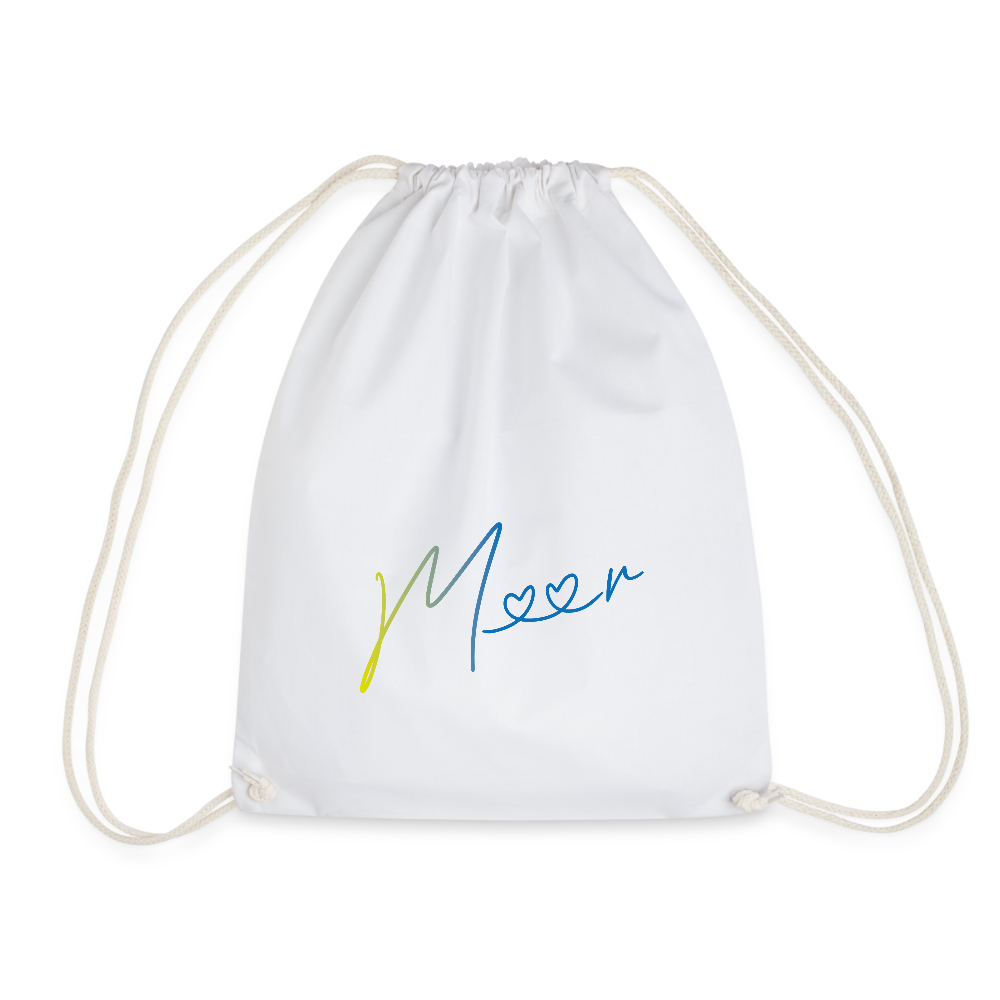 Turnbeutel - Meer - Weiß