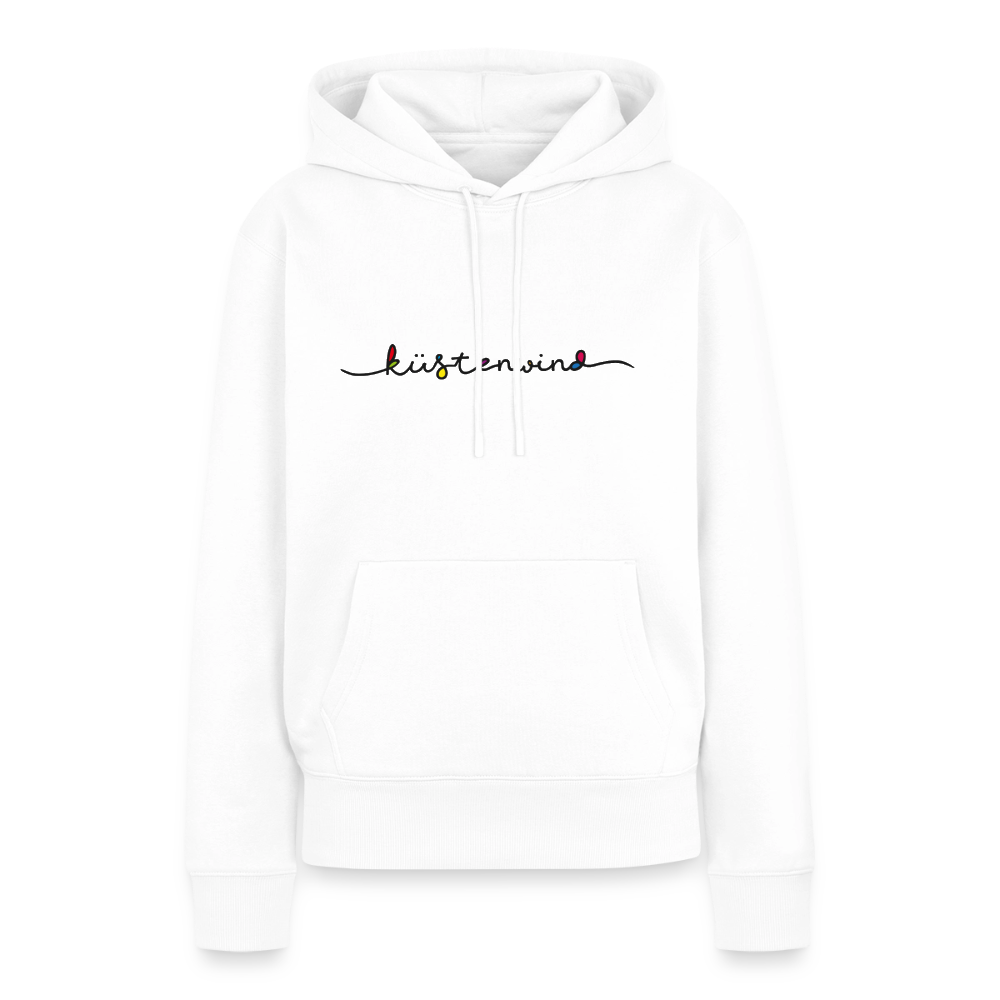Küstenwind - Damen Premium Hoodie - Weiß