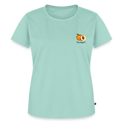 Damen Premium Bio T-Shirt - Plüschappel - Mint 