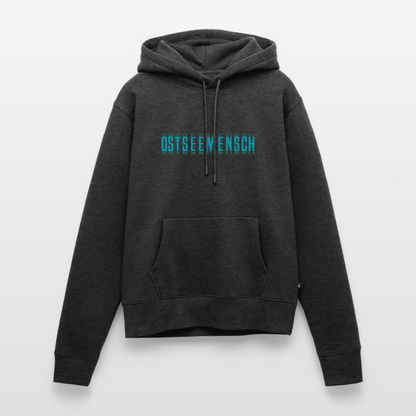 Ostseemensch - Damen Premium Hoodie - Anthrazit meliert