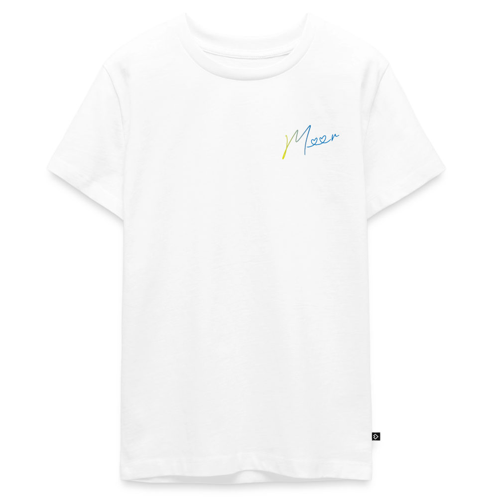 Teenager Premium T-Shirt "Meer" - Weiß