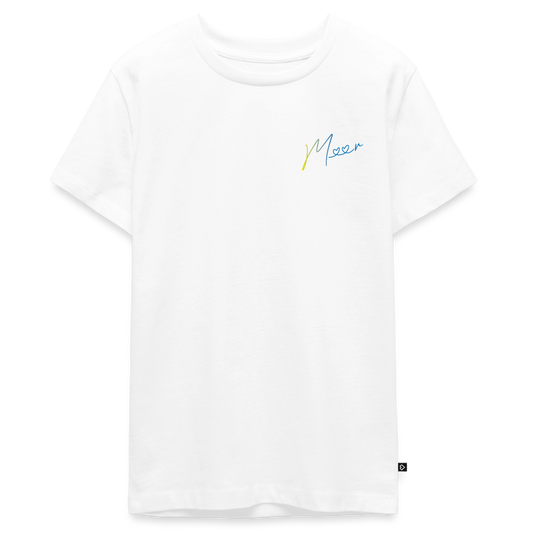 Teenager Premium T-Shirt "Meer" - Weiß
