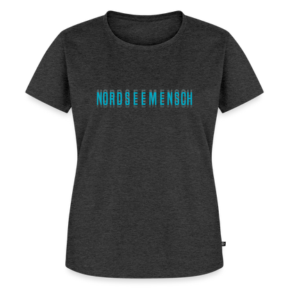 Nordseemensch - Damen Premium T-Shirt - Anthrazit meliert