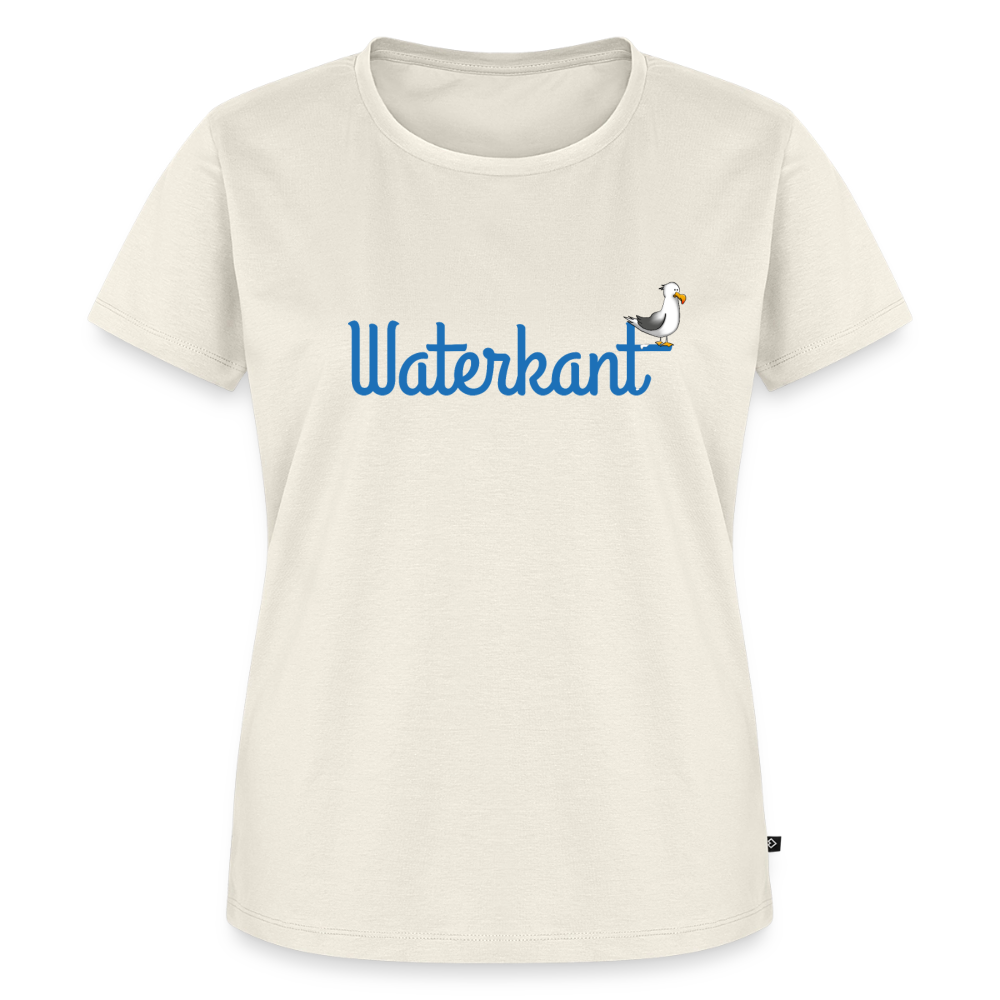Damen Premium Bio T-Shirt - Waterkant - Naturweiß