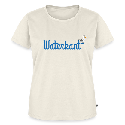Damen Premium Bio T-Shirt - Waterkant - Naturweiß