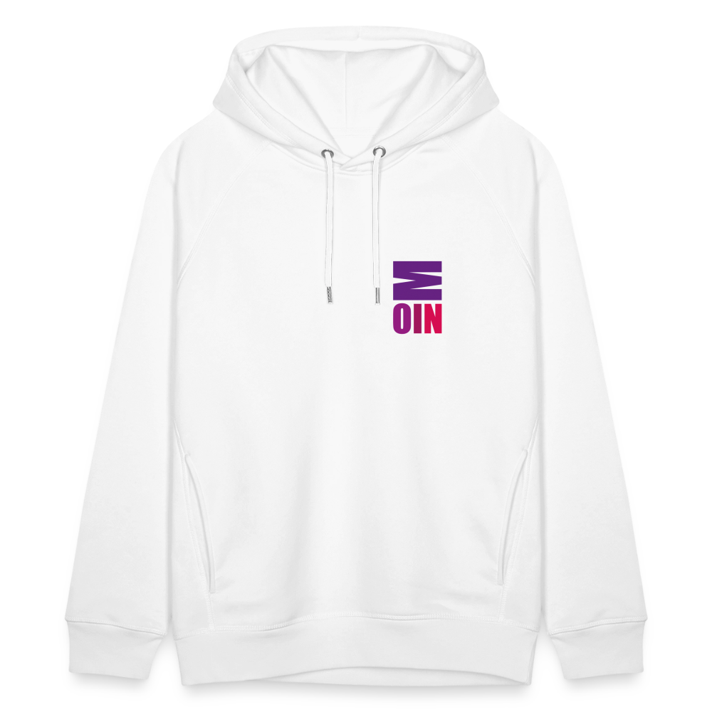 Unisex Bio-Hoodie - Moin - Weiß