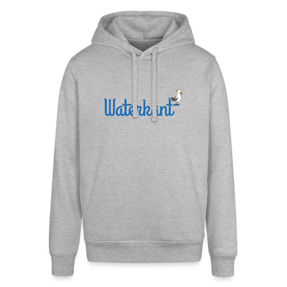 Unisex Bio-Hoodie - Waterkant - Grau meliert