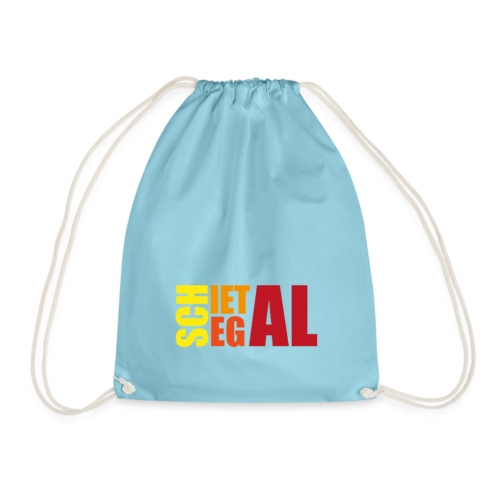 Turnbeutel - Schietegal Rot - Aqua