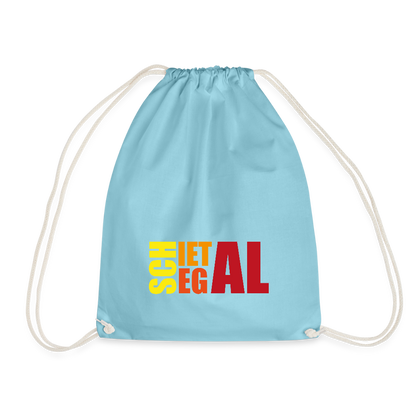 Turnbeutel - Schietegal Rot - Aqua