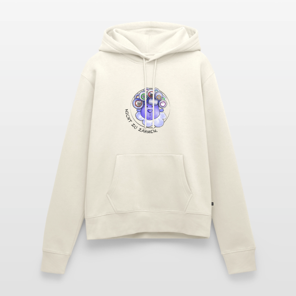Nicht zu zähmen - Damen Premium Hoodie - Naturweiß