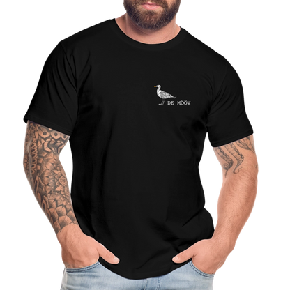 Männer Premium Bio T-Shirt - de mövv (weiss) - Schwarz