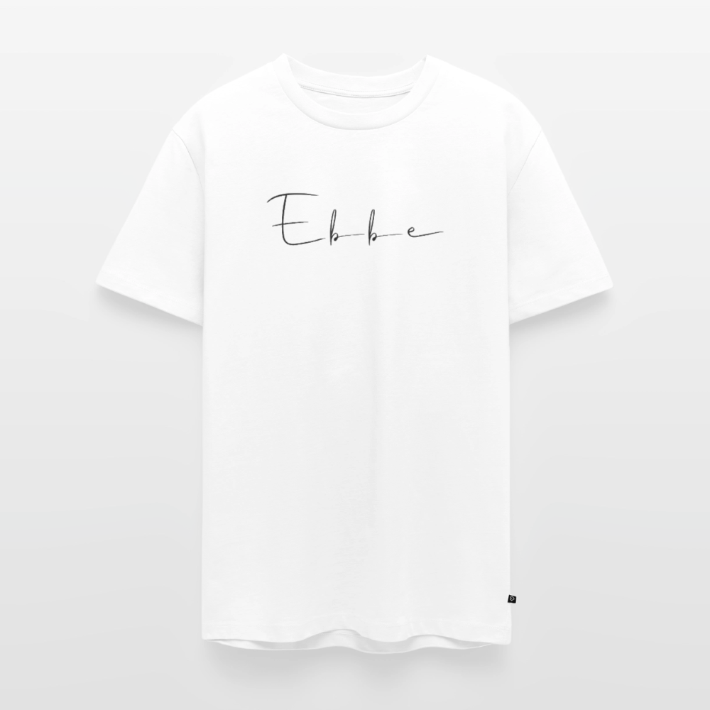 Ebbe - Herren Premium Bio T-Shirt - Weiß