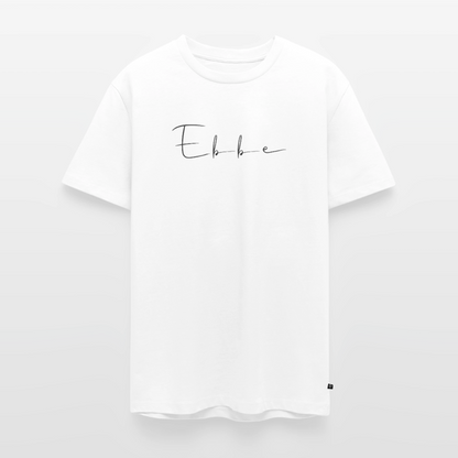 Ebbe - Herren Premium Bio T-Shirt - Weiß