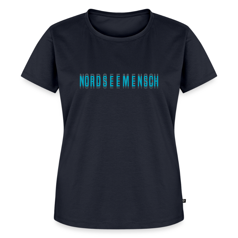 Nordseemensch - Damen Premium T-Shirt - Navy
