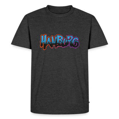 Herren Premium Bio T-Shirt - Hamburg - Anthrazit meliert