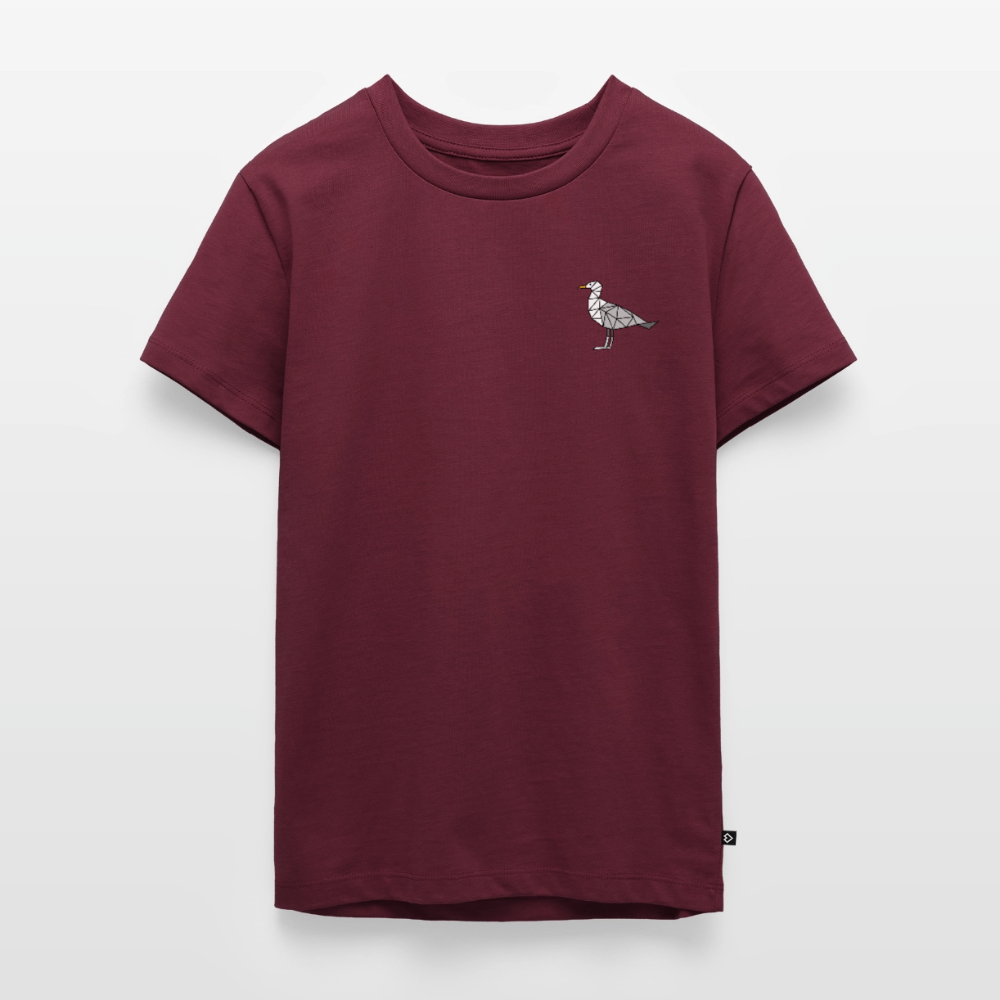Möwe - Teenager Premium T-Shirt - Burgunderrot