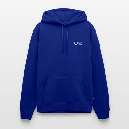Oha (weiß) - Herren Premium Hoodie - Royalblau