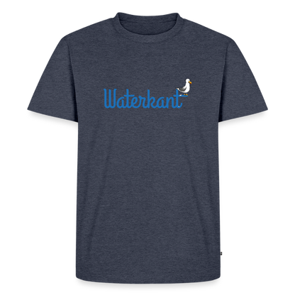 Herren Premium Bio T-Shirt - Waterkant - Jeansblau 
