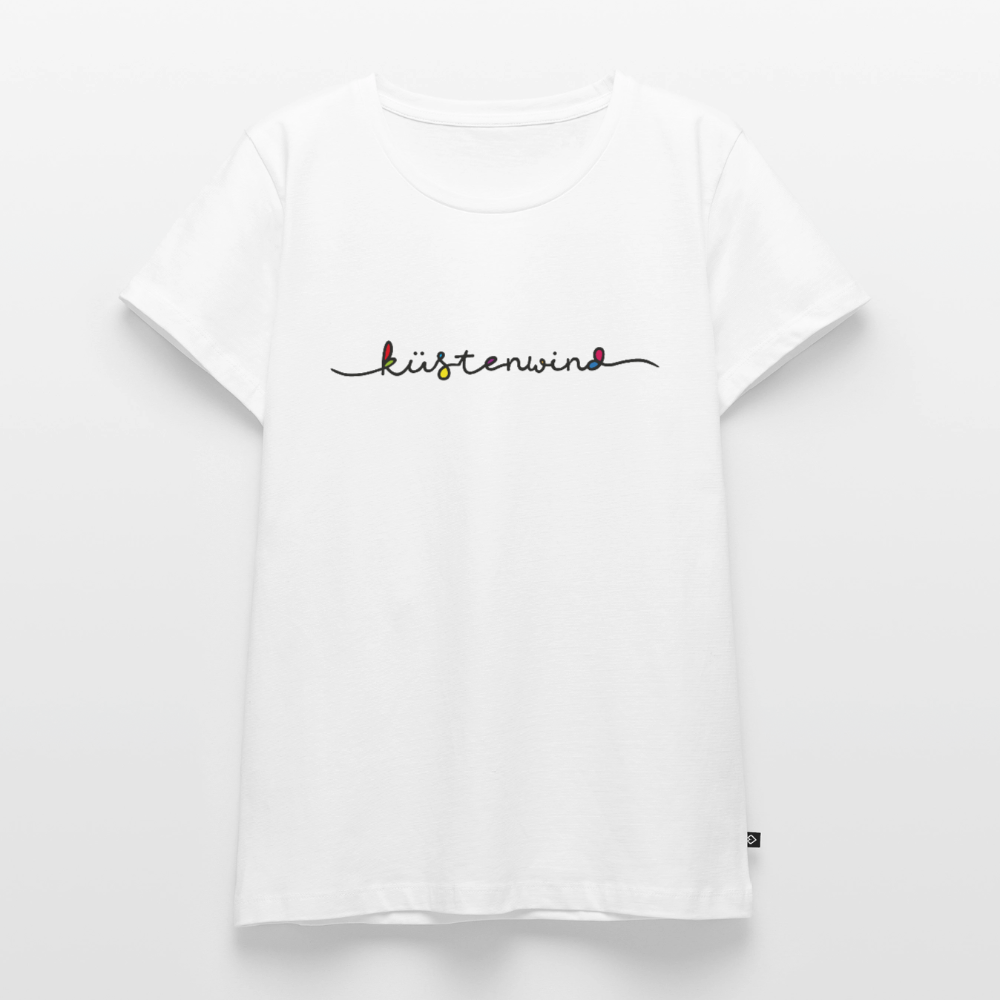 Küstenwind - Damen Premium Bio T-Shirt - Weiß