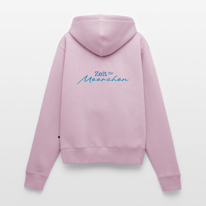 Damen Premium Kapuzenjacke - Zeit für Meerchen - Altrosa