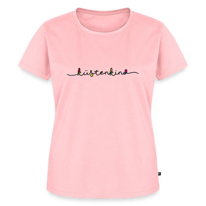 Damen Premium Bio T-Shirt - Küstenkind - Rosa